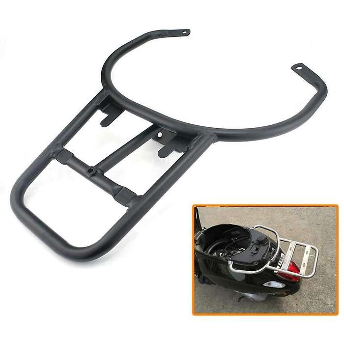 Rear Bracket Motorcycle Sports Luggage Rack Book Shelf Rack Rear Luggage Bag CNC Metal for 300 Black
