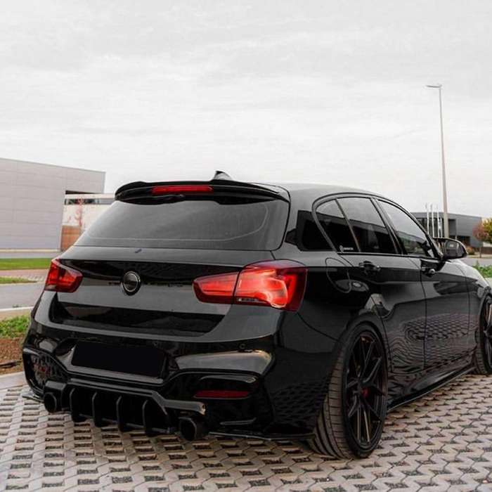 Rear Bumper Diffuser Spoiler Lip for 1 Series F20 M140i M Sport 2015-2019