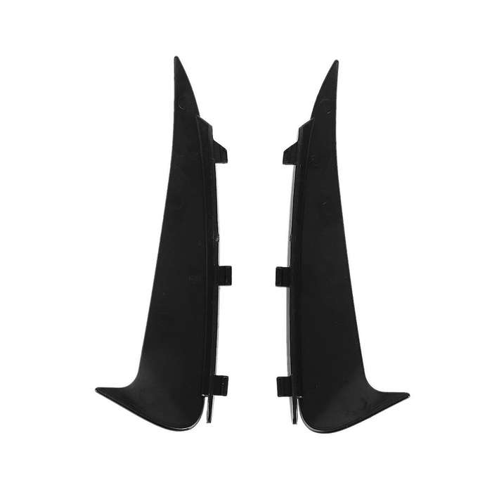 Rear Bumper Canard Flaps Spoiler Cover Trim Accessories for C Class W205 2015-2021 Coupe