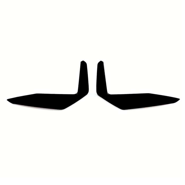 Rear Bumper Lip Splitter Canards Cover for X1 U11 2023 2024 XLine Fog Lamp Cover Trim - ABS Black