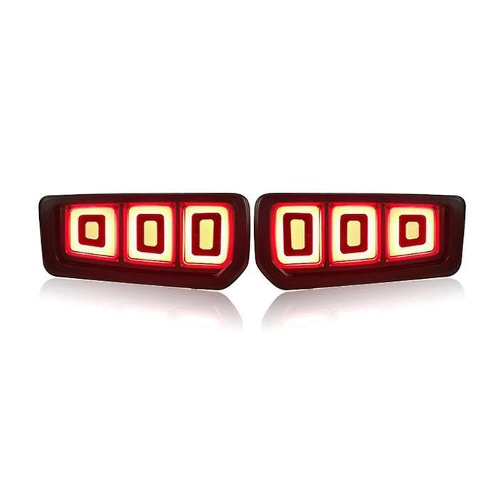 Rear Bumper Reflector Lamp for Dargo 2021 2022 Car Led Fog Bumper Brake Light Dynamic Signal Brake T