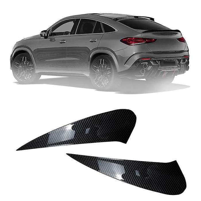 Rear Bumper Splitter Spoiler Rear Fog Light Side Canard Trim for - Class Coupe C167 2020 2021 B