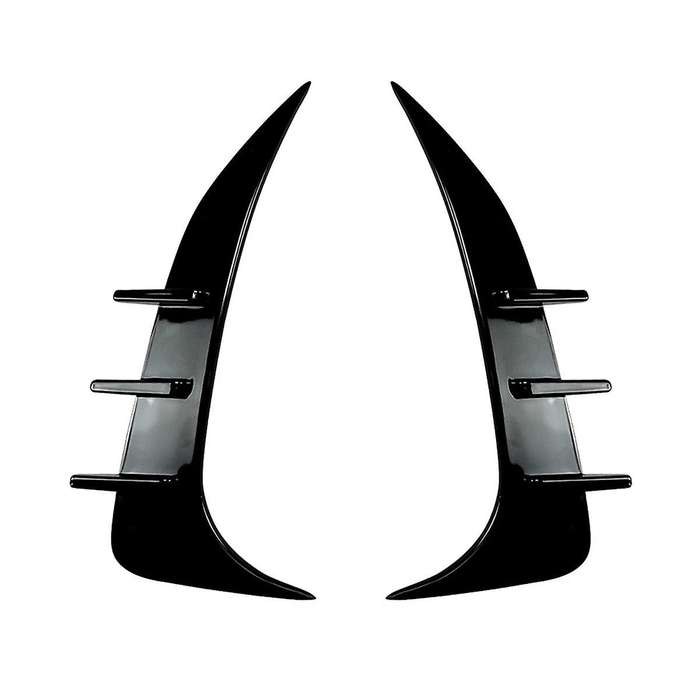 Rear Bumper Spoiler Cover Side Canard for 2 Series F44 Gran Coupe 2020-2023 Bright Black