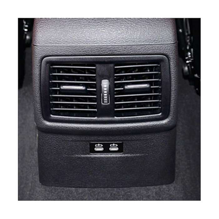 Rear Console Air Conditioner Vent Grille Complete Assembly for X1 X2 F52 F48 F49 F39 2016-2021 6422