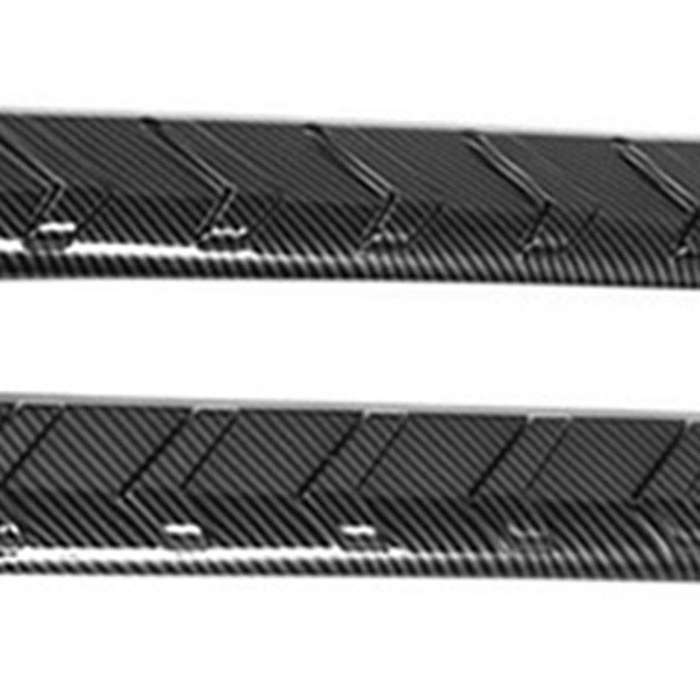 Rear Corner Trims Rear Bumper Anti-Scratch Decorative Bright Strips Bumper Guard Accessories for 202