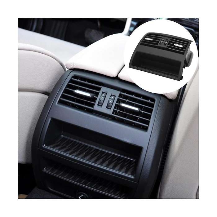 Rear Console Conditioner Air Ventilation Grille Compele Part for 5 Series F10 F11 64229172167 (silv