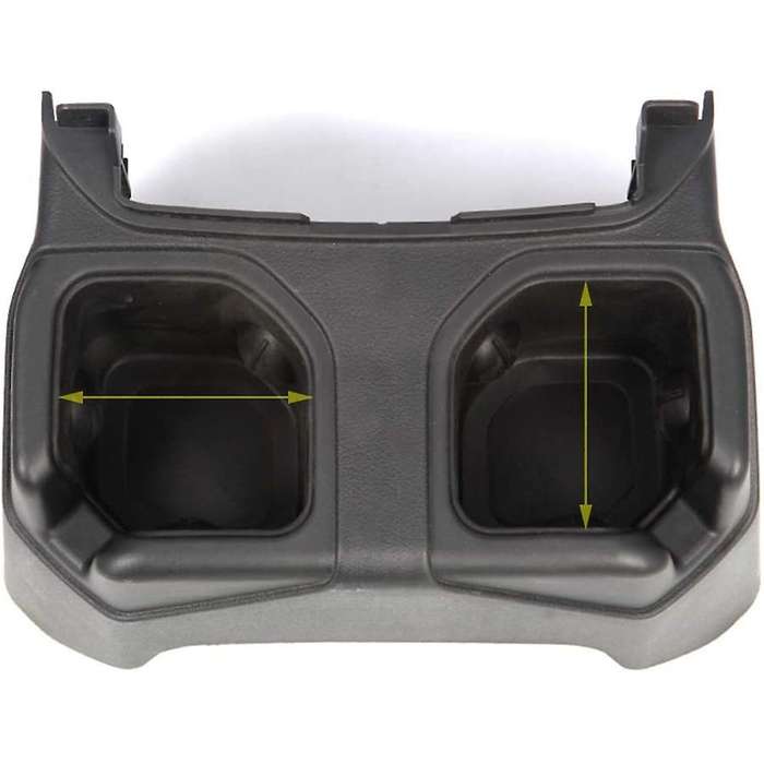 Rear Cup Holder for JL 2018-2021 Floor Console Mounted Drink Holder Storage Box Organizer