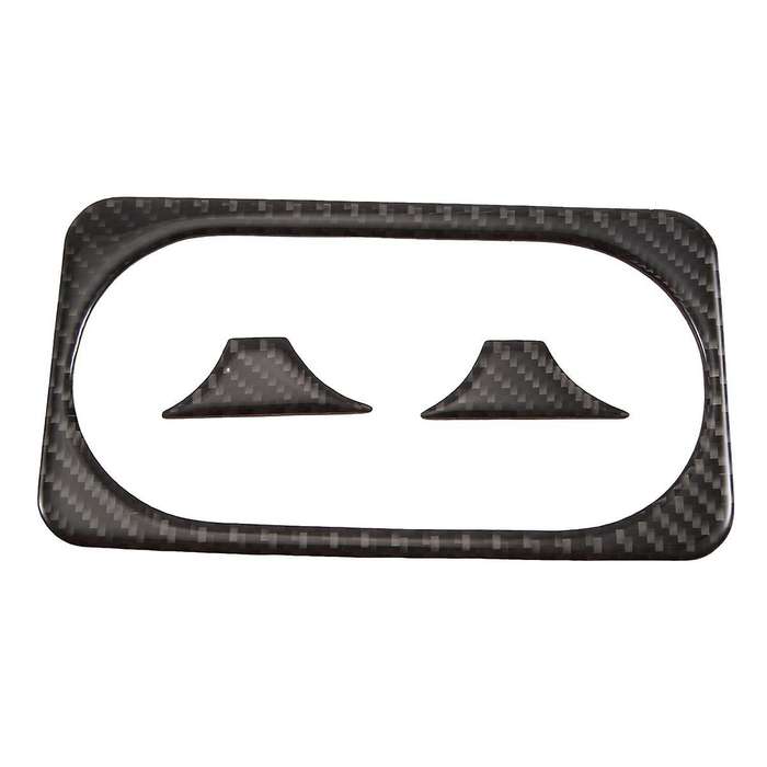 Rear Cup Holder Frame Set Rear Seat Center Cup Holder Decorative Stickers for 2019-2023
