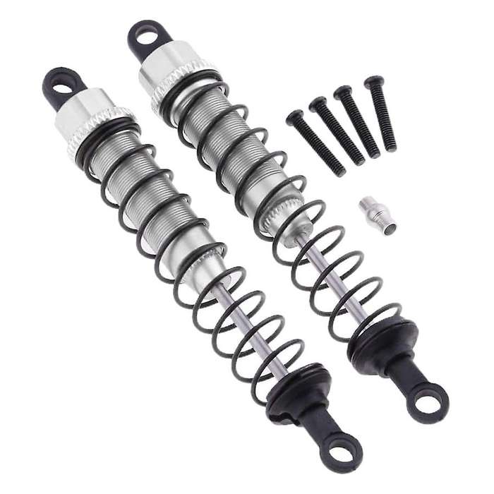 Rear Damper Upgarde Parts for 1/12 12428 FY-03 Crawler - Silver, 88mm