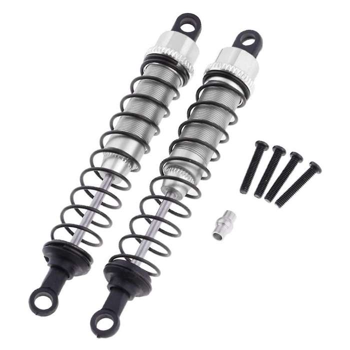 Rear Damper Upgarde Parts for 1/12 12428 FY-03 Crawler - Silver, 88mm