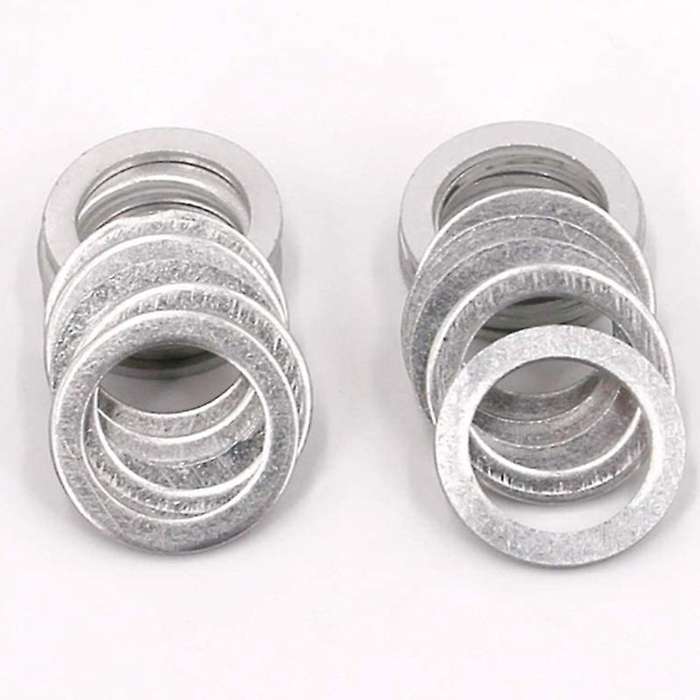 Rear Differential Fill and Drain Plug Gaskets Crush Washers Seals Rings for Accord 94109-20000 90471