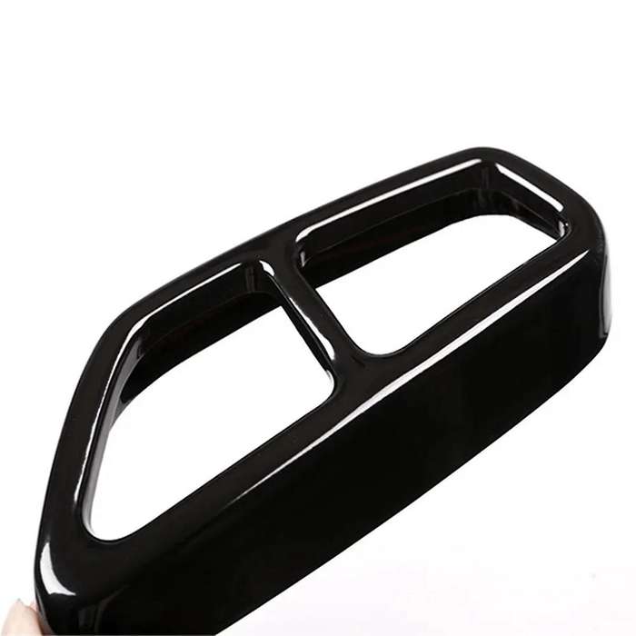 Rear Dual Exhaust Pipe Cover Trims for 5 Series G30 G31 2017-2022 Tailpipe Trim Frame Car Exterior M