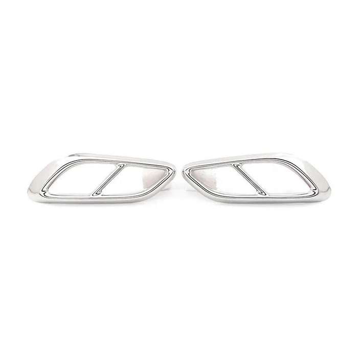 Rear Exhaust Muffler Tail Pipe Cover Trim Stainless Steel for E Class W214 CLE 2024 Sports Version