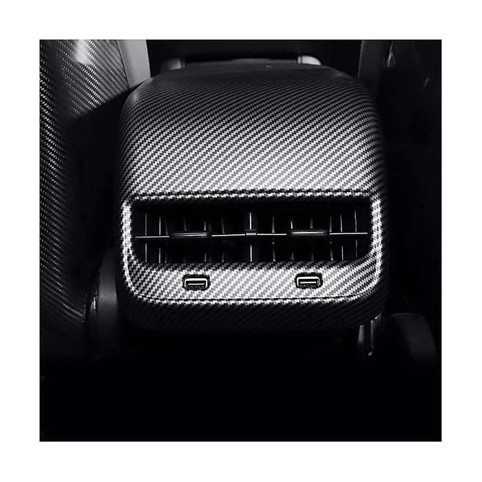 Rear Exhaust Vent Cover Car Interior for /y,shiny