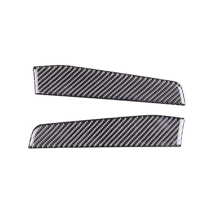 Rear Glass Side Anti-scratch Cover Trim Decal Stickers for 2022 2023 Accessories - Soft Carbon Fibe