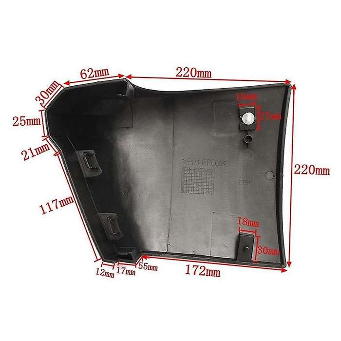 Rear Left Side Car Bumper End Cap for Transit Connect 2002-2013 4420161 2T14 17927 4420160 2T14 1792