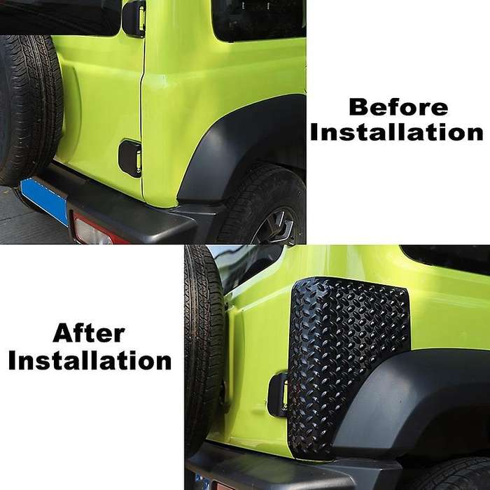Rear Mudguard Body Armor Rear Corner Guards Side Wrap Cover for Jimny 2019 2020 Accessories