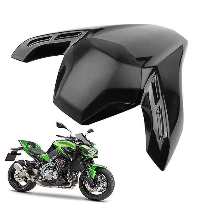 Rear Passenger Cowl Seat Back Cover Motorcycle Spare Parts for Z900 2017-2019,Gloss Black