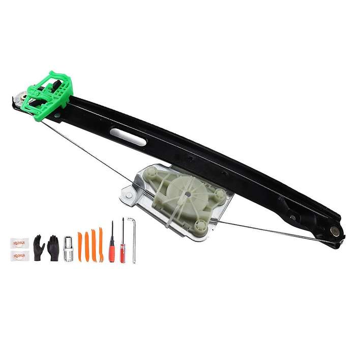 Rear Power Window Regulator Driver Side Left LH for - E90 3 Series 4 Door 51357140589(with Tools)