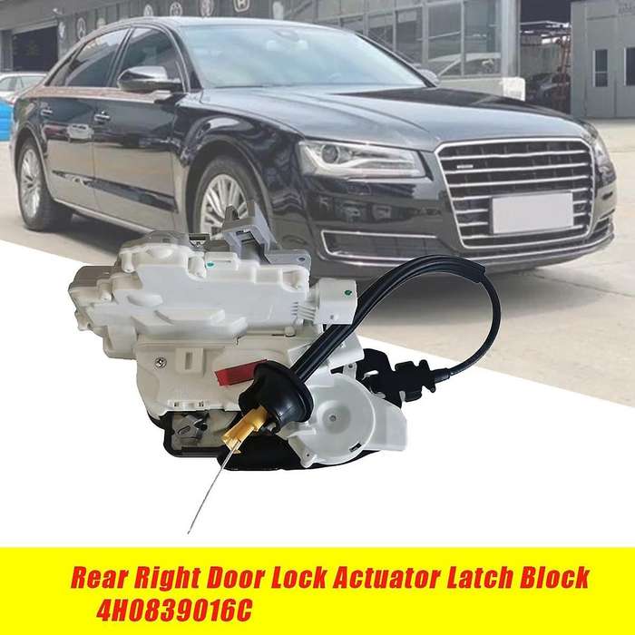 Rear Right Door Lock Actuator Latch 4h0839016c for A8 S8 2010-2017 Car Door Locking Block Assembly 4