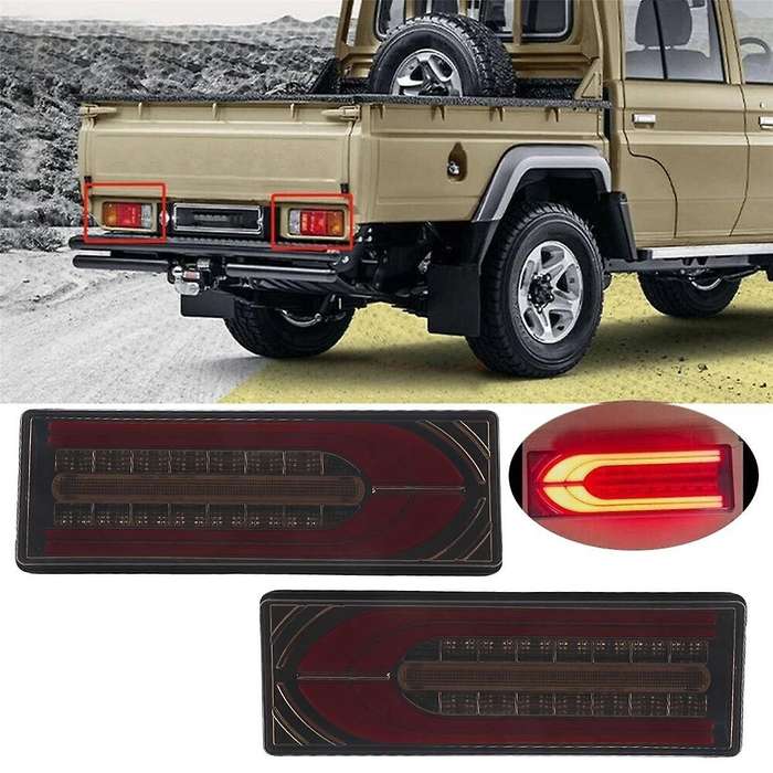 Rear Right LED Tail Light Turn Signal Light Brake Lights for Land Cruiser 2Door Pickup LC79 FJ79 J7