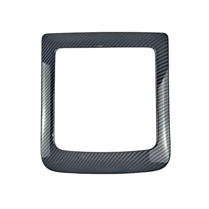 Rear Seat Armrest Cup Holder Cover Trim for E Class W214 2024 Accessories ABS Carbon Fiber
