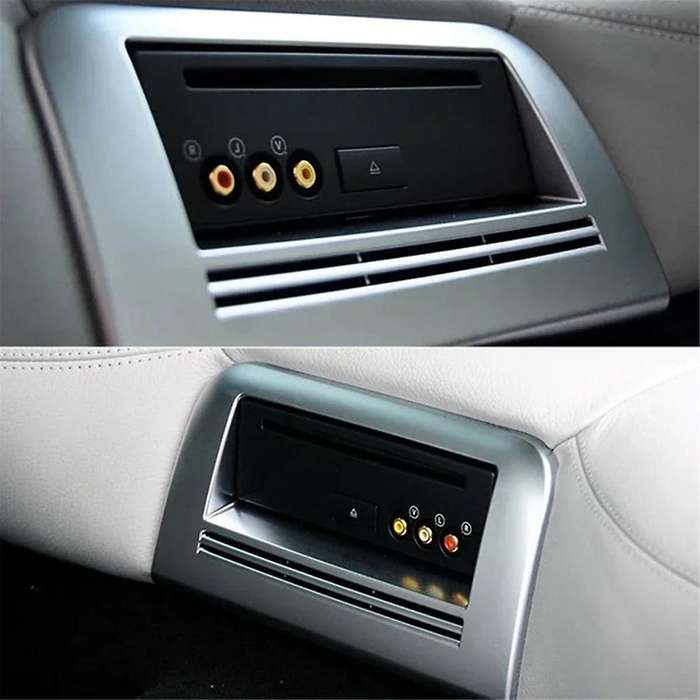 Rear Seat Cd Dvd Player Frame for E Class W212 E200 E260 E300 2009-2015 Car Cd Dvd Player Frame Trim