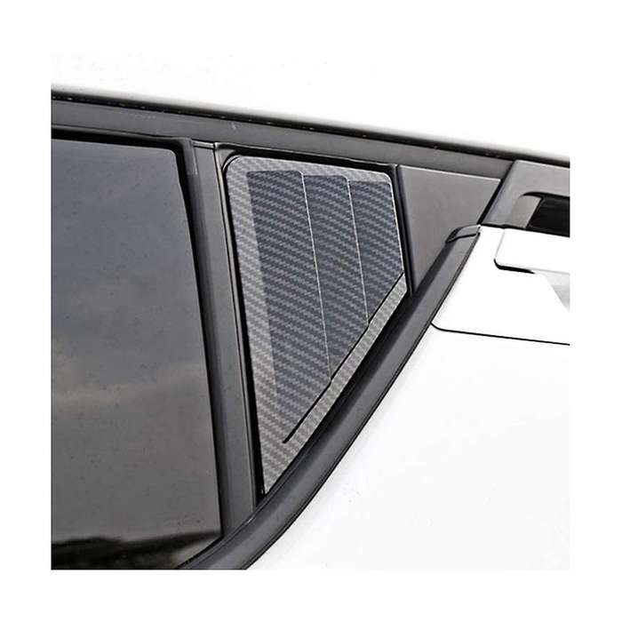 Rear Side Louvers Rear Window Side Vent Triangular Louvers Automobile for C- 2016-2020