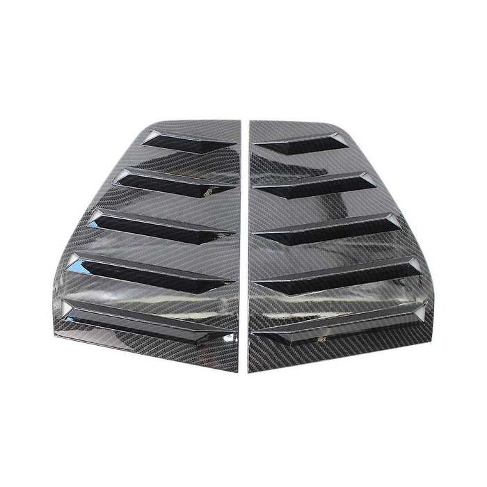 Rear Side Glass Louver Rear Triangle Window Cheek Decoration Sticker for Golf Golf/r Mk6 2010-2014