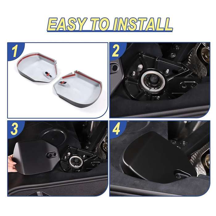 Rear Strut Tower Cover for C8 2020-2024, Engine Bay Rear Shock Absorbing Tower Protection