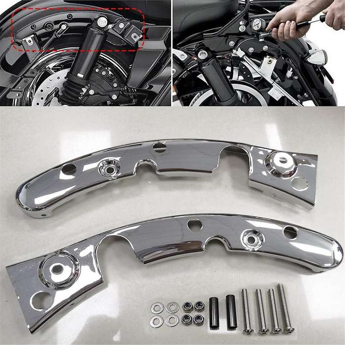 Rear Strut Covers for Touring Street Road Glide 2009-2013