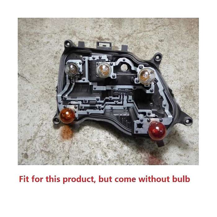 Rear Taillight Base Circuit Board Left for 301 2017-2019 Car Brake Tail Lamp Socket Holder Bulb Bas