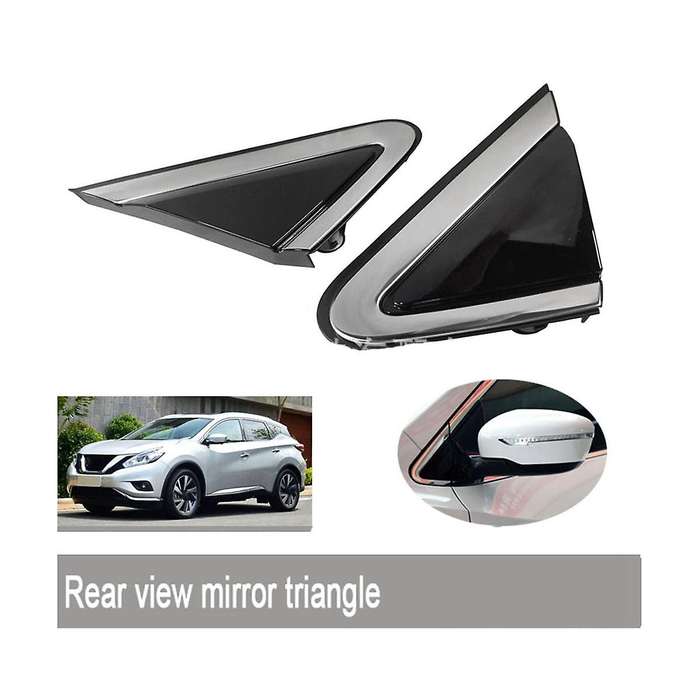 Rear View Mirror Triangle Trim Side Mirror Triangle Molding for 2015-2018 96319-5bc0a 96318-5bc0a