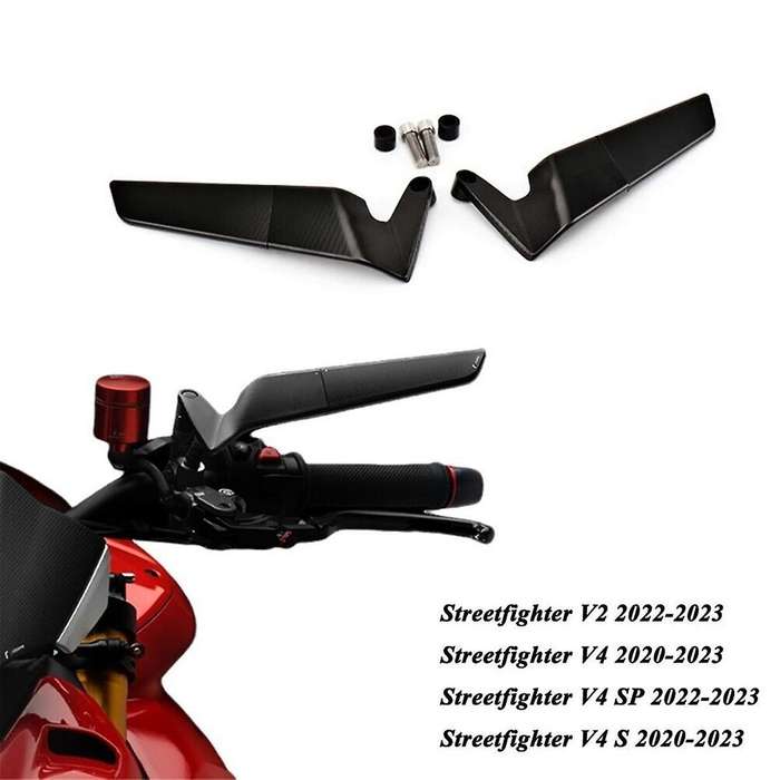 Rear View Mirrors for Streetfighter V2 955/v4 1100 S/v4 1100 2020-2022 Motorcycle Rearview Side Mirr