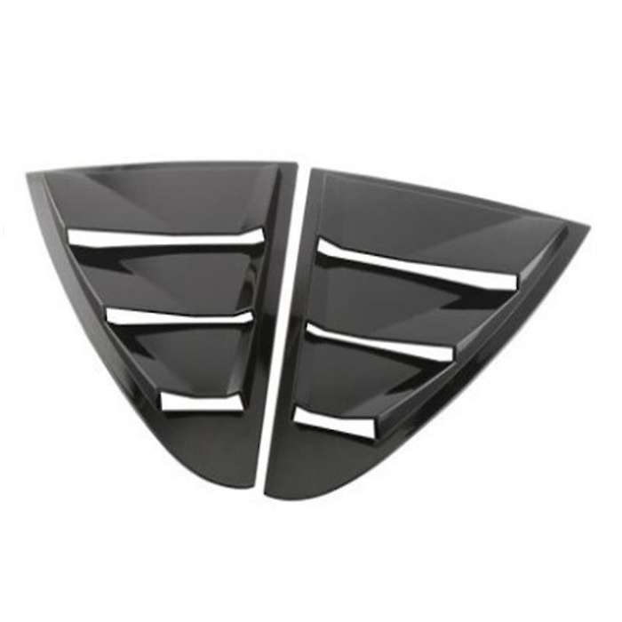 Rear Window Triple-cornered Shutters Decoration Panel Cover Stickers Trim for CLA200