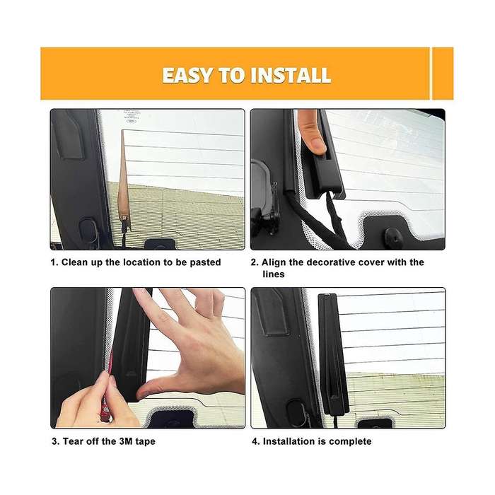 Rear Windshield Heating Wire Protective Decoration Cover for / Sport 2021-2023 Accessories
