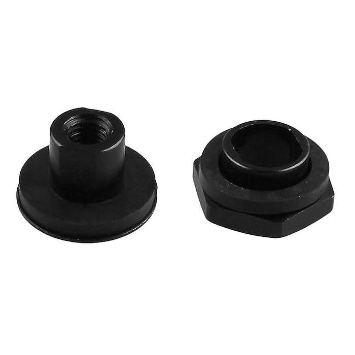 Rear Windshield Glass Strut Hardware Kit Fit Compatible 92-95 Hatchback EG6 Black