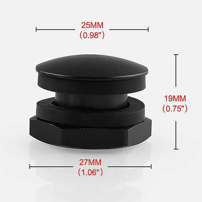 Rear Windshield Glass Strut Hardware Kit Fit Compatible 92-95 Hatchback EG6 Black