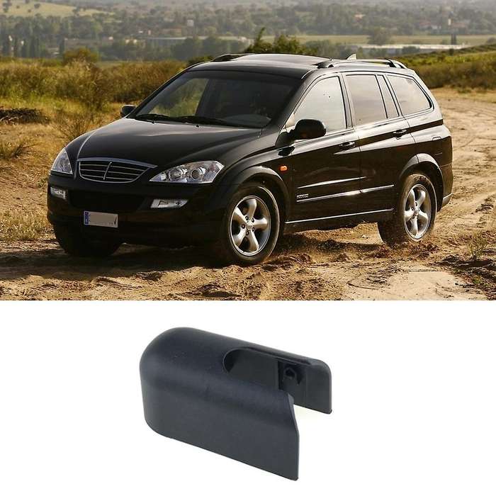 Rear Windshield Windscreen Wiper Arm Cover Cap Mounting Nut for Kyron Hatchback 2007-2014 Accessori