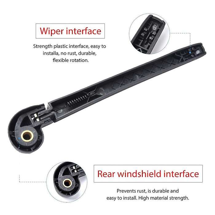 Rear Windshield Wiper Arm Blade Set for  2011-2017 95862804000