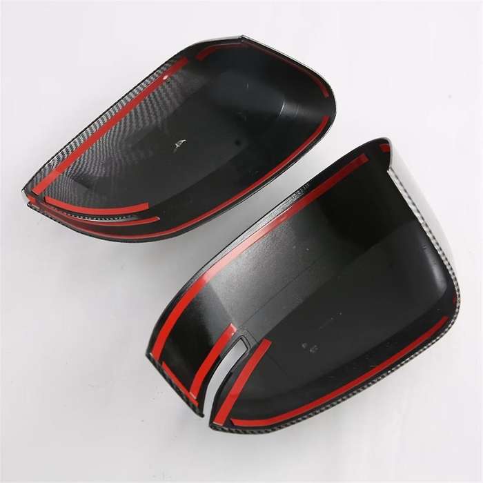 Rearview Mirror Cover Trim for MX5 2024 Carbon Fiber Door Side Mirror Cap Accessories