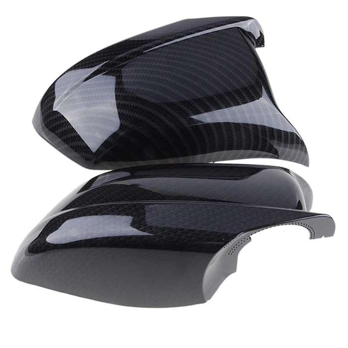 Rearview Mirror Covers Wing Side Mirror Caps for 5 Series F10 F11 F18 Pre- 51167216369,51167216370 C