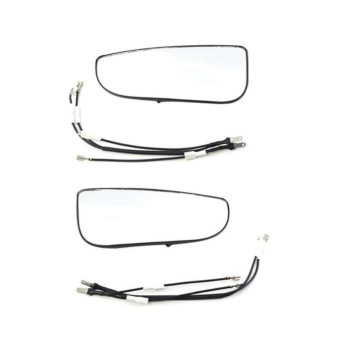 Rearview Mirror Glass Side Wing Reversing Lens Astern Aid Wide-angle Mirror for Ram 1500 2500 3500