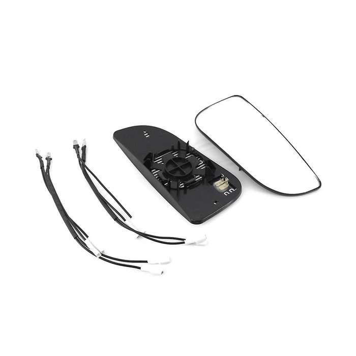 Rearview Mirror Glass Side Wing Reversing Lens Astern Aid Wide-angle Mirror for Ram 1500 2500 3500