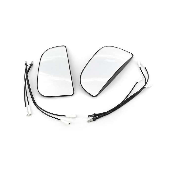 Rearview Mirror Glass Side Wing Reversing Lens Astern Aid Wide-angle Mirror for Ram 1500 2500 3500