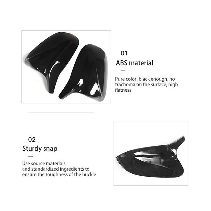 Rearview Mirror Shell Rearview Mirror Cover Side Mirror Shell Reversing Mirror Cover Car for X5 E70