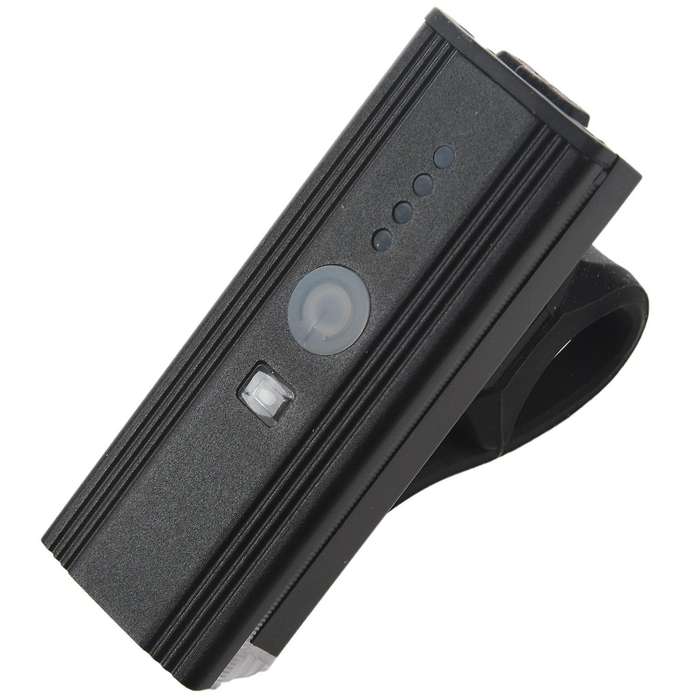 Rechargeable Bike Headlight Front Light with Bell USB Charging Bike Waterproof Flashlight Bicycle Li