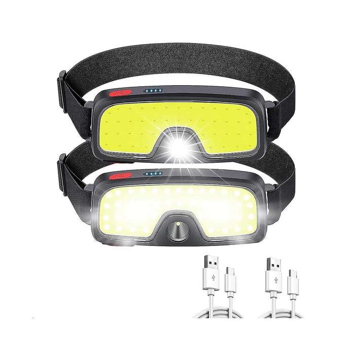 Rechargeable Head Light Lamp,5 Lighting Modes,waterproof Light, Suitable for Outdoor, Running, Fish