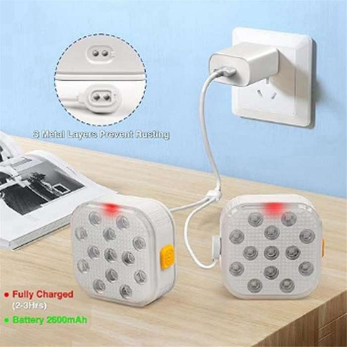 Rechargeable Submersible Pool Lights with Remote, IP68 Waterproof 16 Color Changing LED Lights with