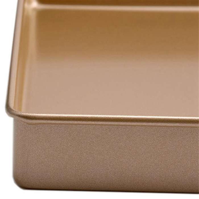 Rectangular Carbon Steel Baking Pan Non Stick Coating Cake Baking Pan Multifunctional Baking Applian